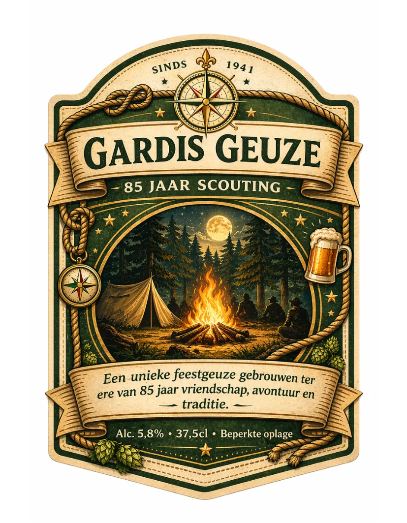 Vintage label